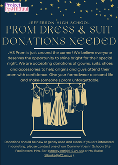 Prom Donation Flyer