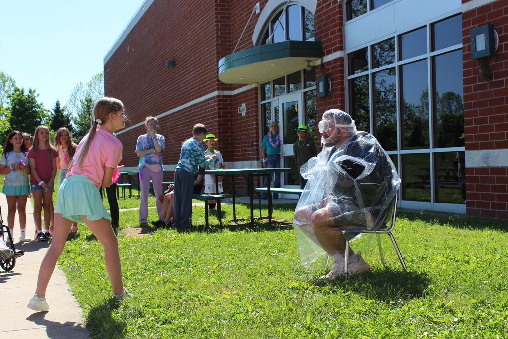 Pie thrown in Face