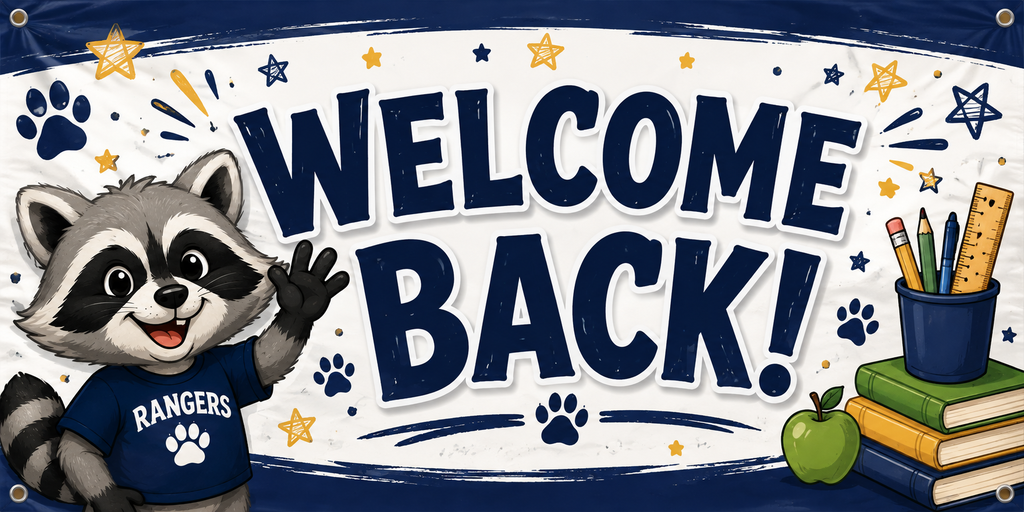 Welcome back banner