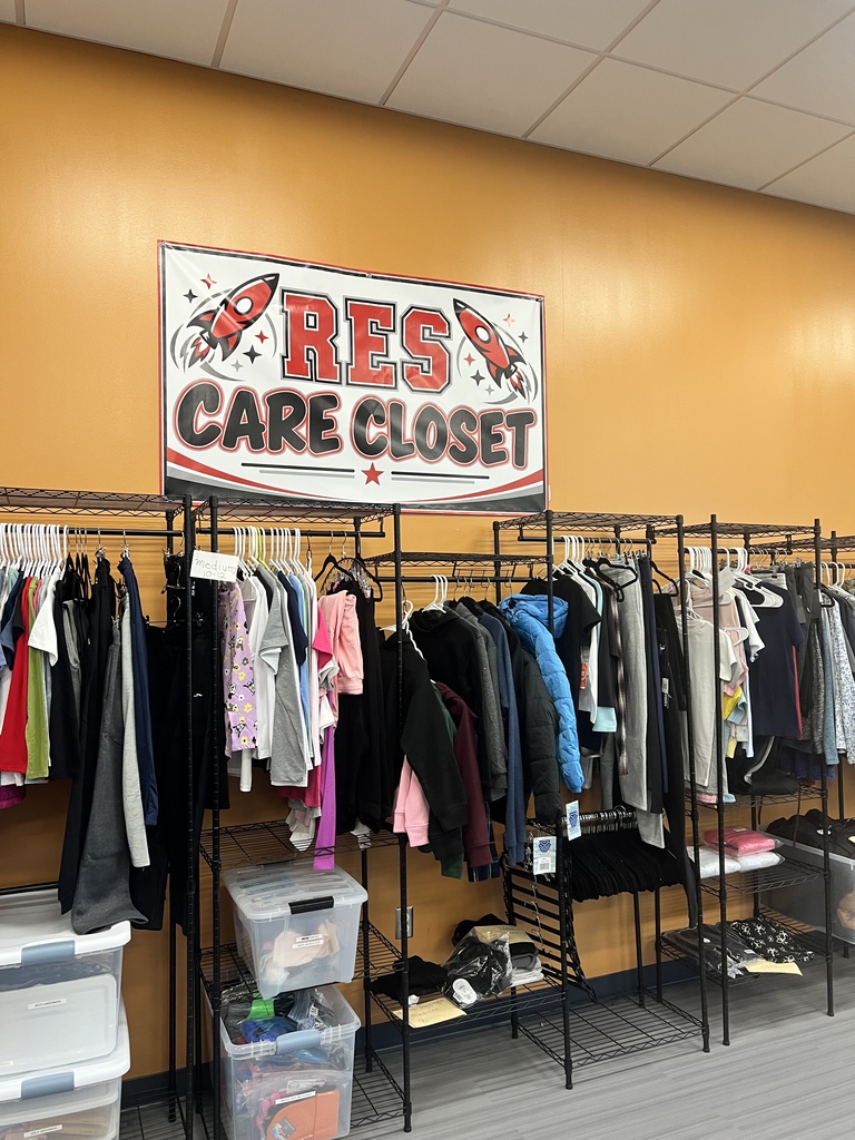 RES Care Closet with the new clothes