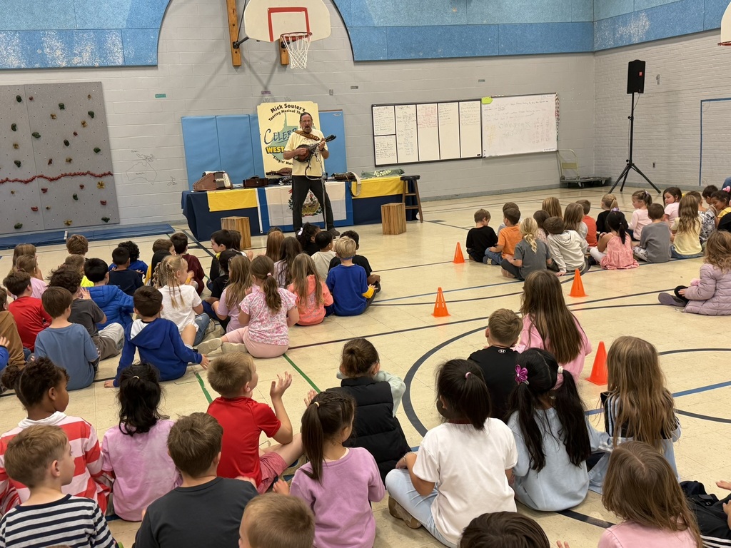 Students enjoying the music 