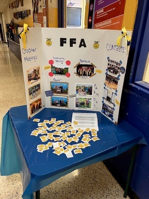 Photo of a FFA display