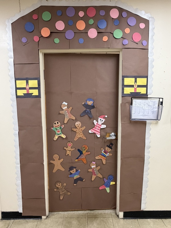 Gingerbread door