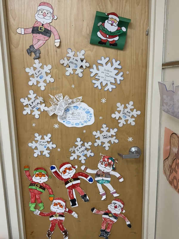 Santa door