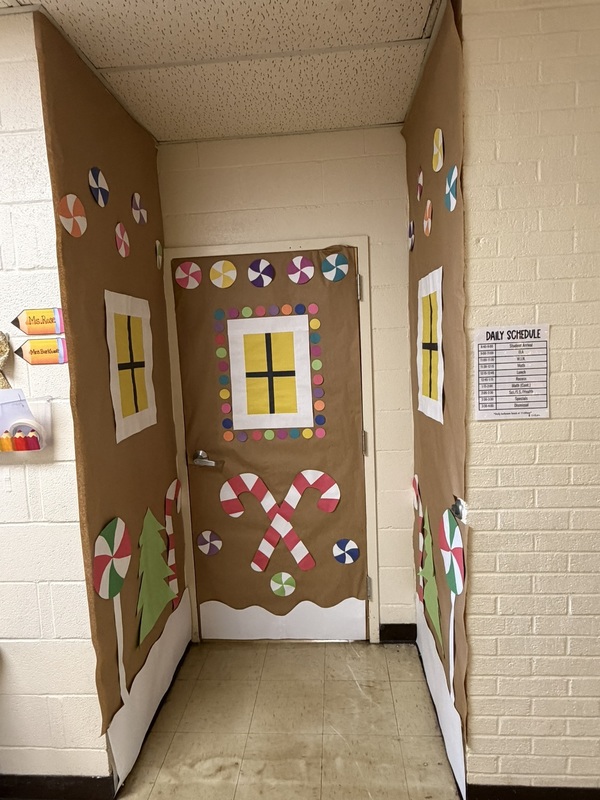 Gingerbread door