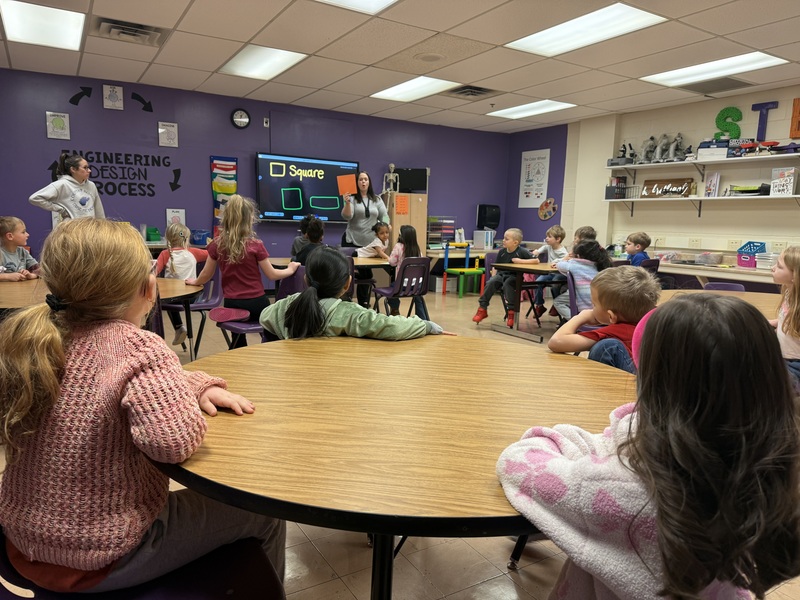 Class in the STEAM lab