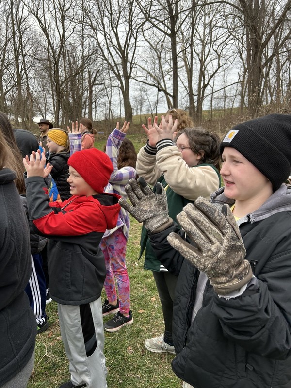 students at Cool Springs Preserves