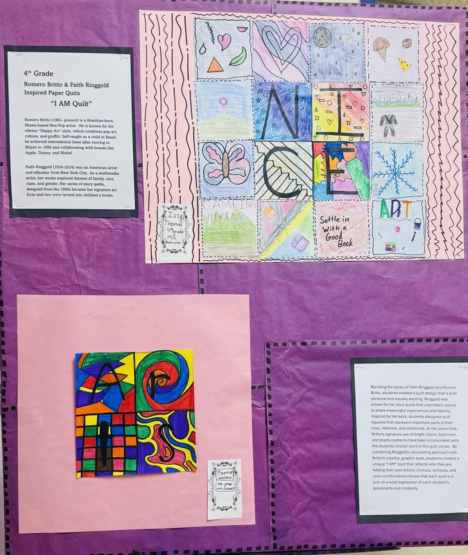 student quilt patches artwork
