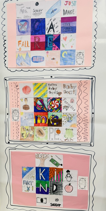 student quilt patches artwork