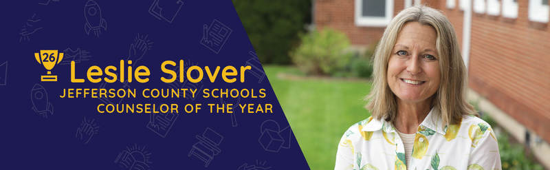 Leslie Slover - JCS Counselor of the Year