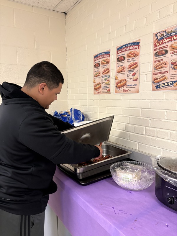 teachers buffet lunch