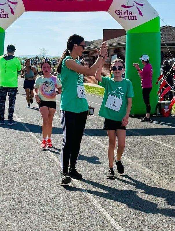 girls on the run finishers