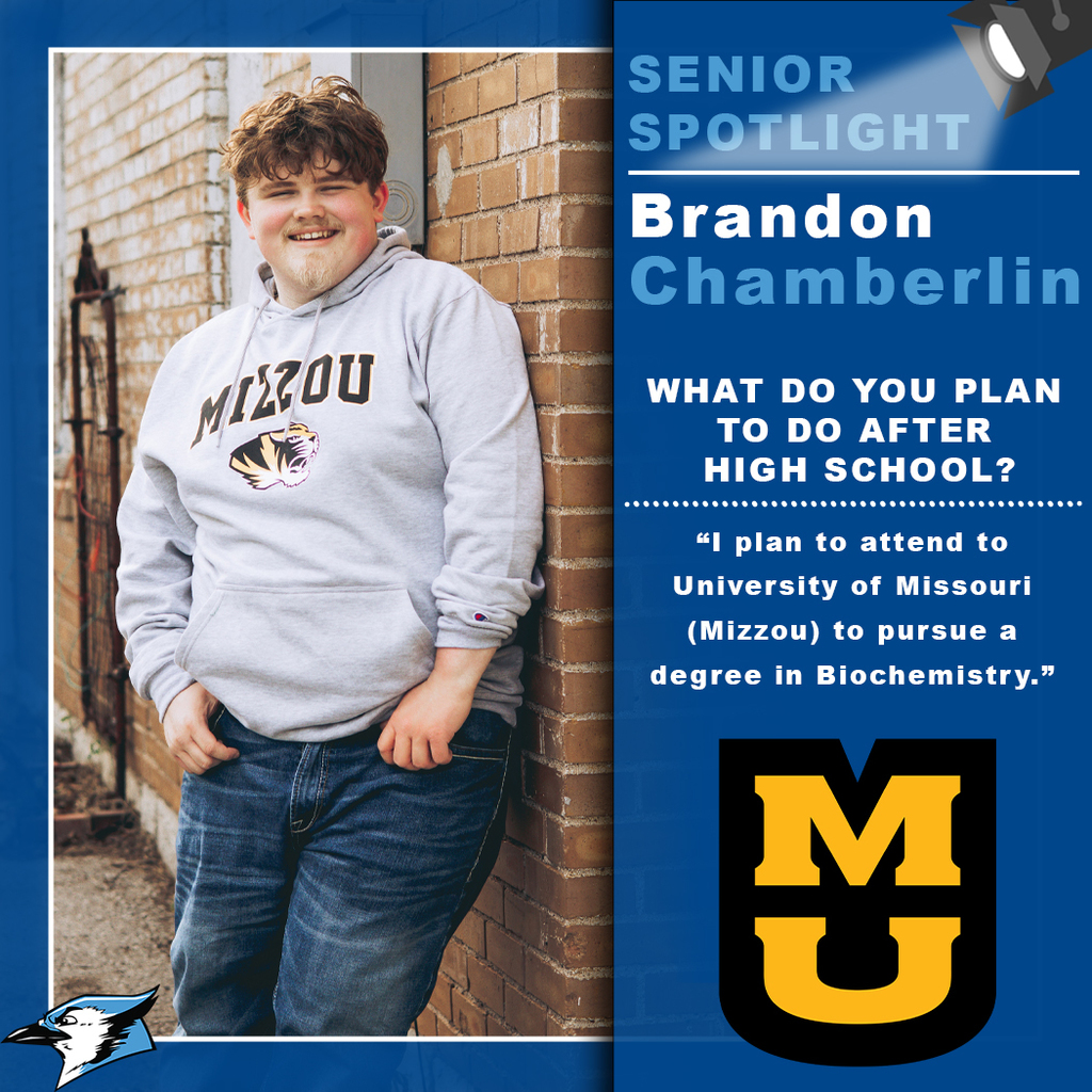 Senior Spotlight-Brandon Chamberlin