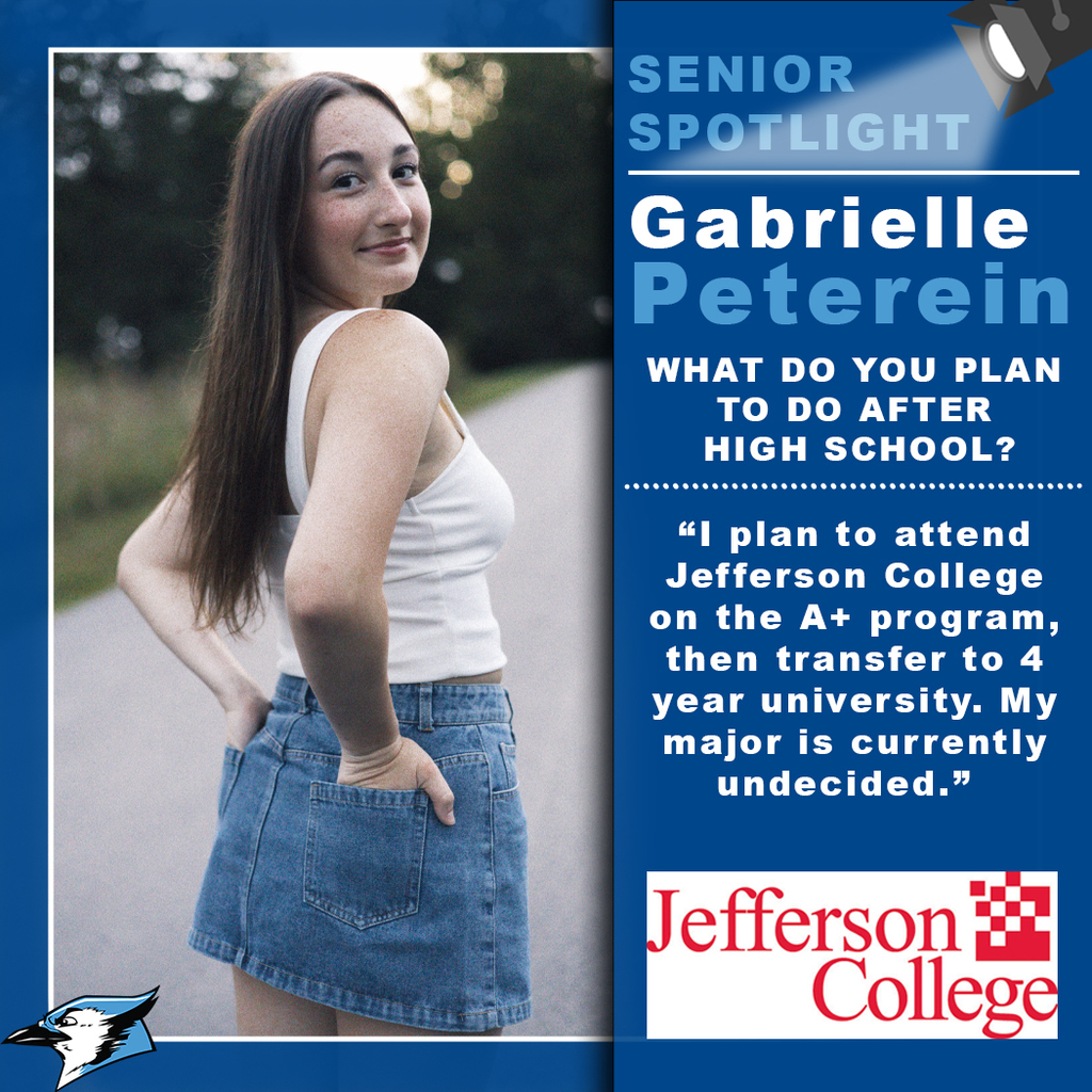 Senior Spotlight-Gabrielle Peterein