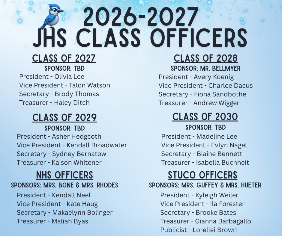 Class Officers 26-27
