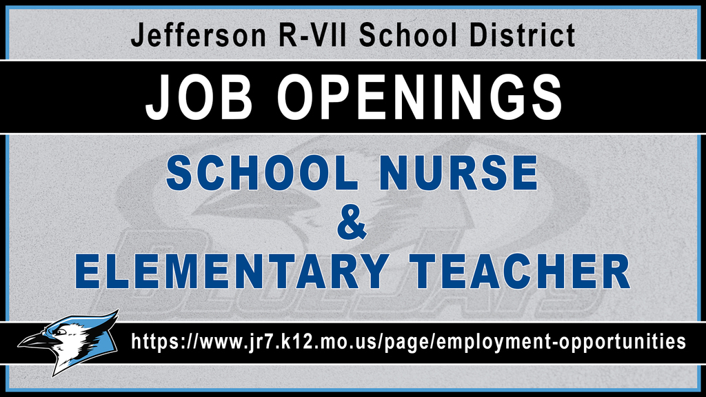 School Nurse and Elementary Teacher Job Opening