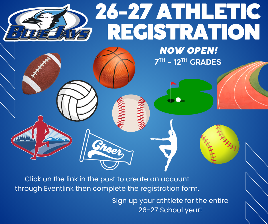 2026-2027 Athletic Registration 