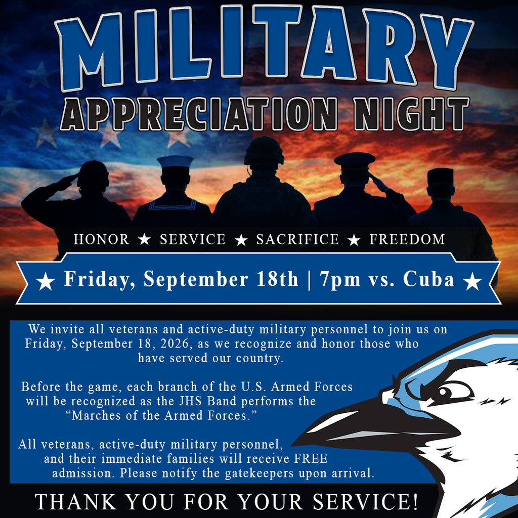 Military Appreciation Night on Friday, September 18th at 7pm vs. Cuba