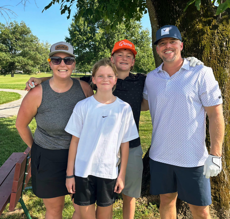 Kelsey, Cade, Maci, and Jake Davies