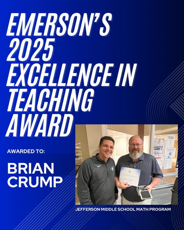 11.19 Emerson Award