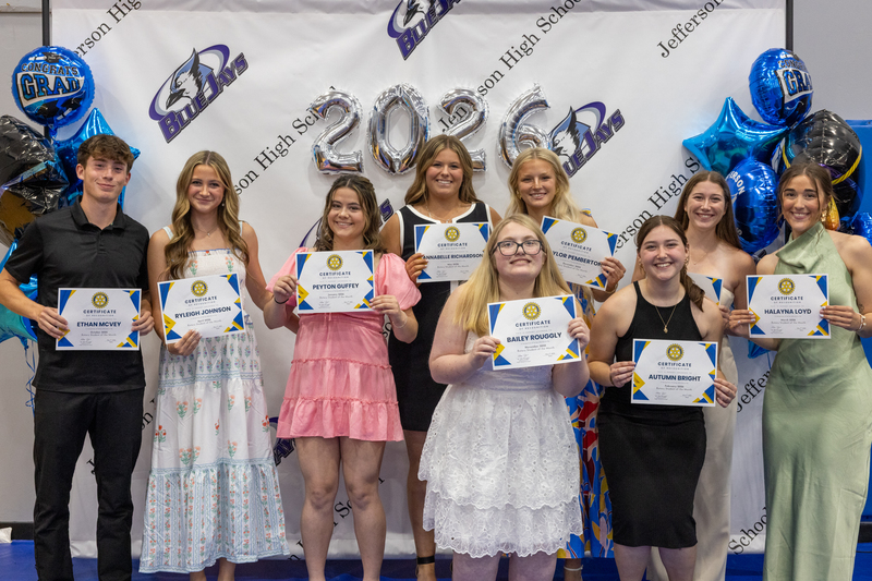 Rotary Students of the Month