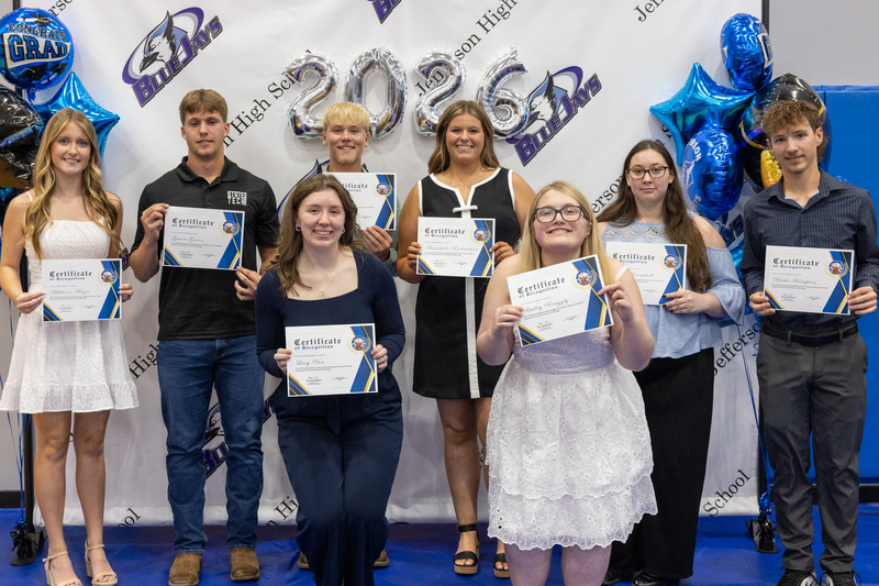 Elks Students of the Month