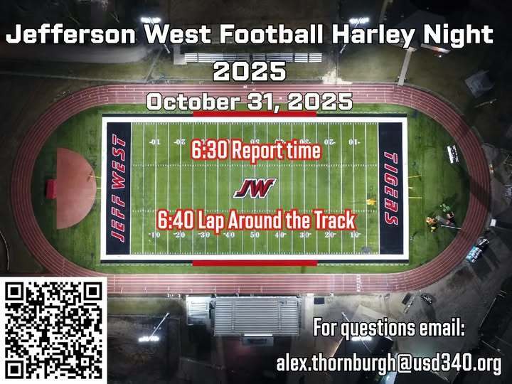 Jefferson West Football Harley Night