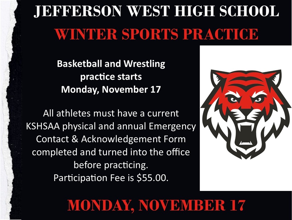 Winter Sports Practices Begin - 2025