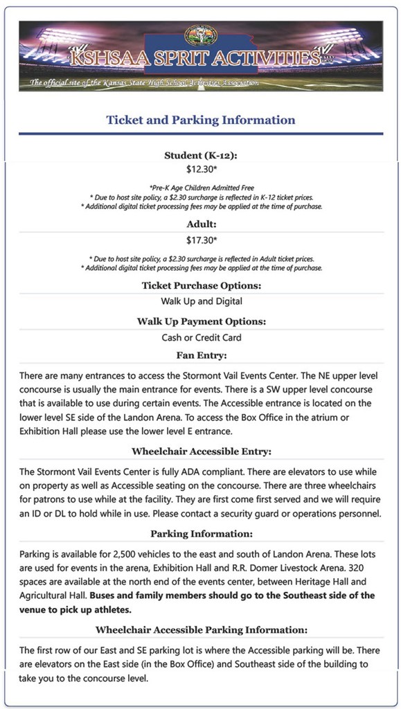 KSHSAA Spirit Showcase
