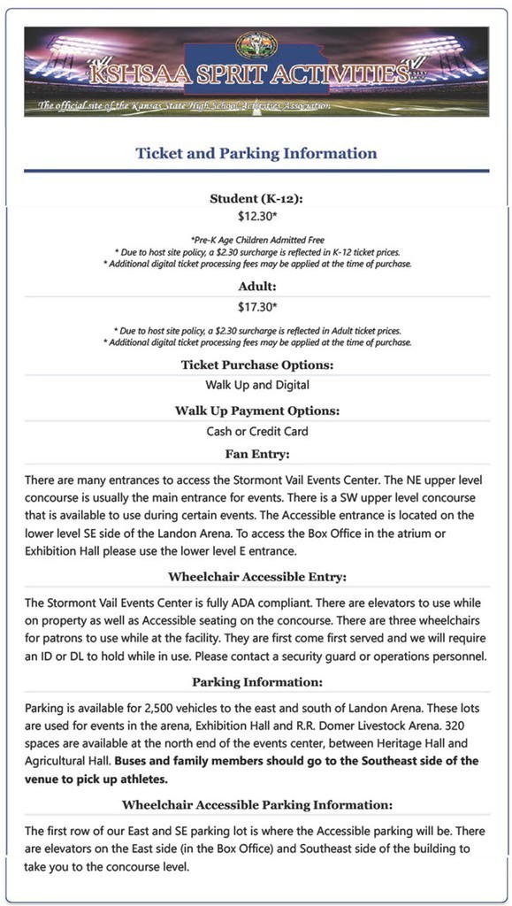 KSHSAA Spirit Showcase