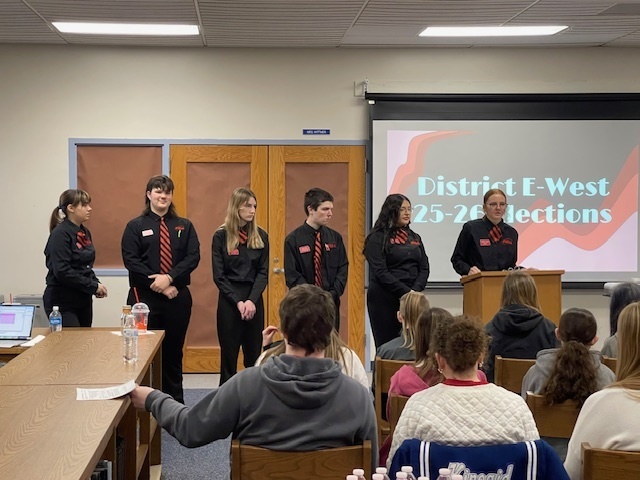 FCCLA District E-West Elections