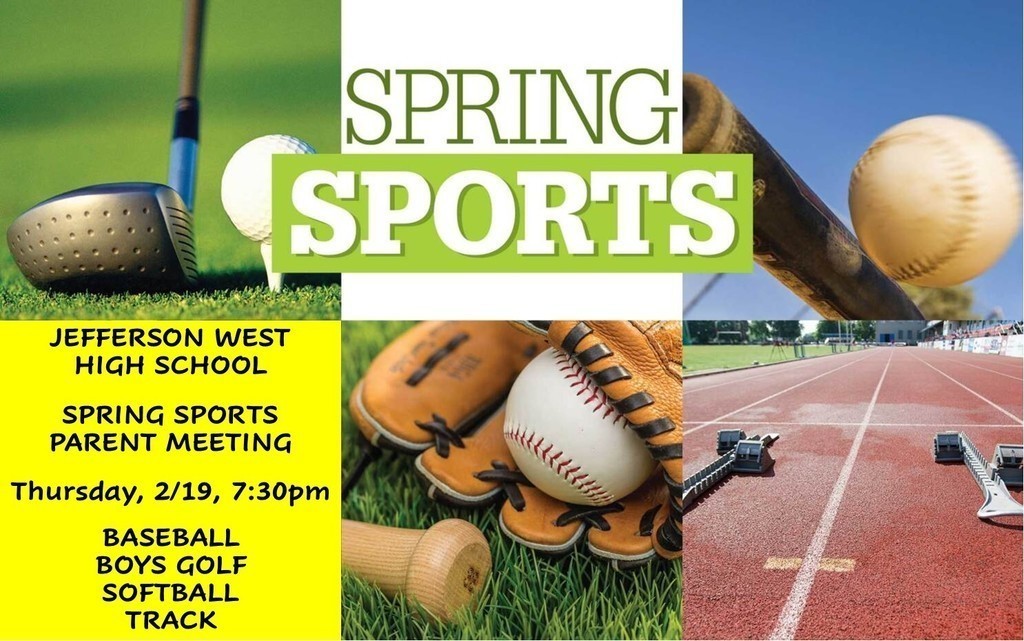 Spring Sports Parent Meeting