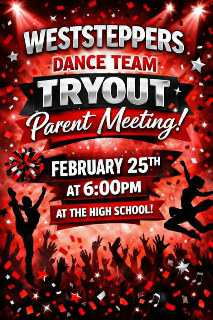 Weststeppers Tryout Parent Meeting