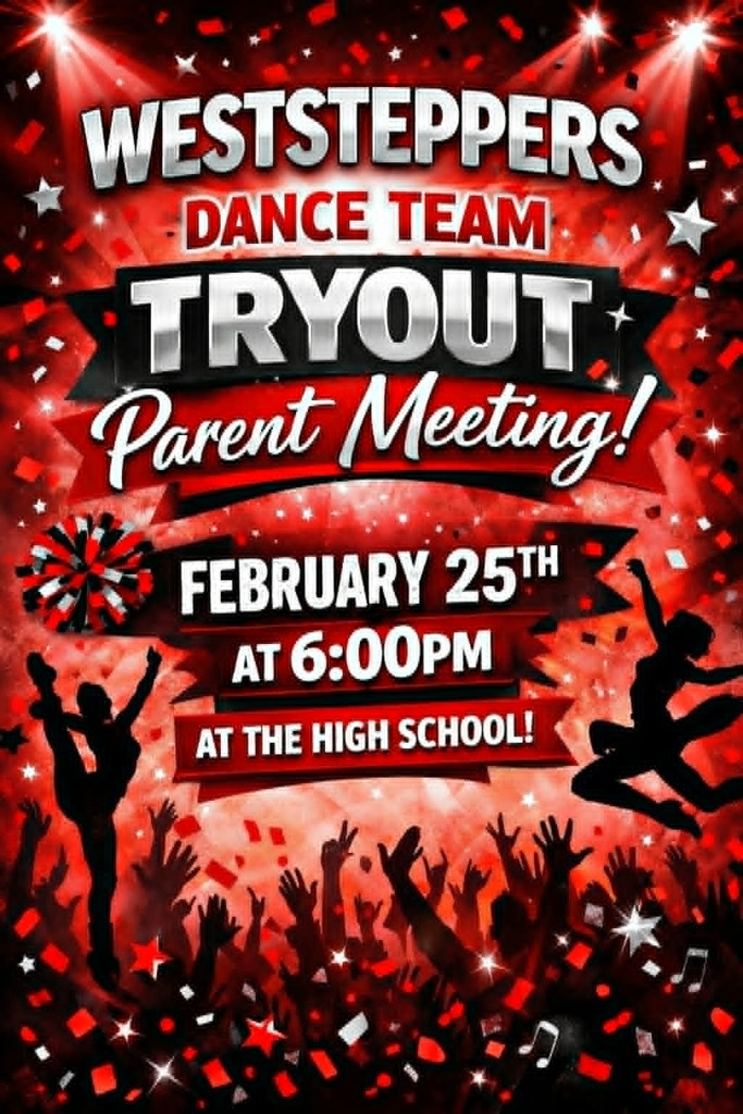 Weststeppers Tryout Parent Meeting