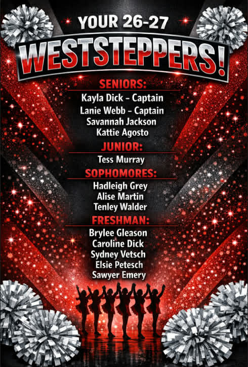 Weststeppers 2026-2027