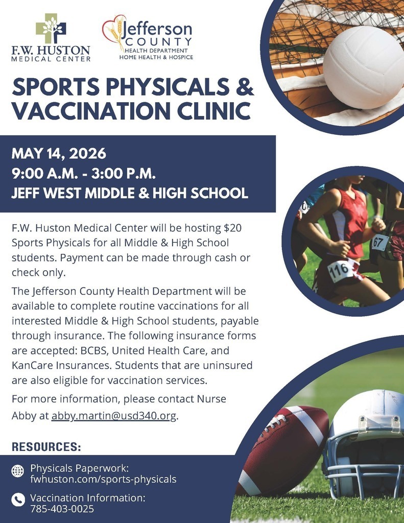 2026 Jeff West Sports Physicals
