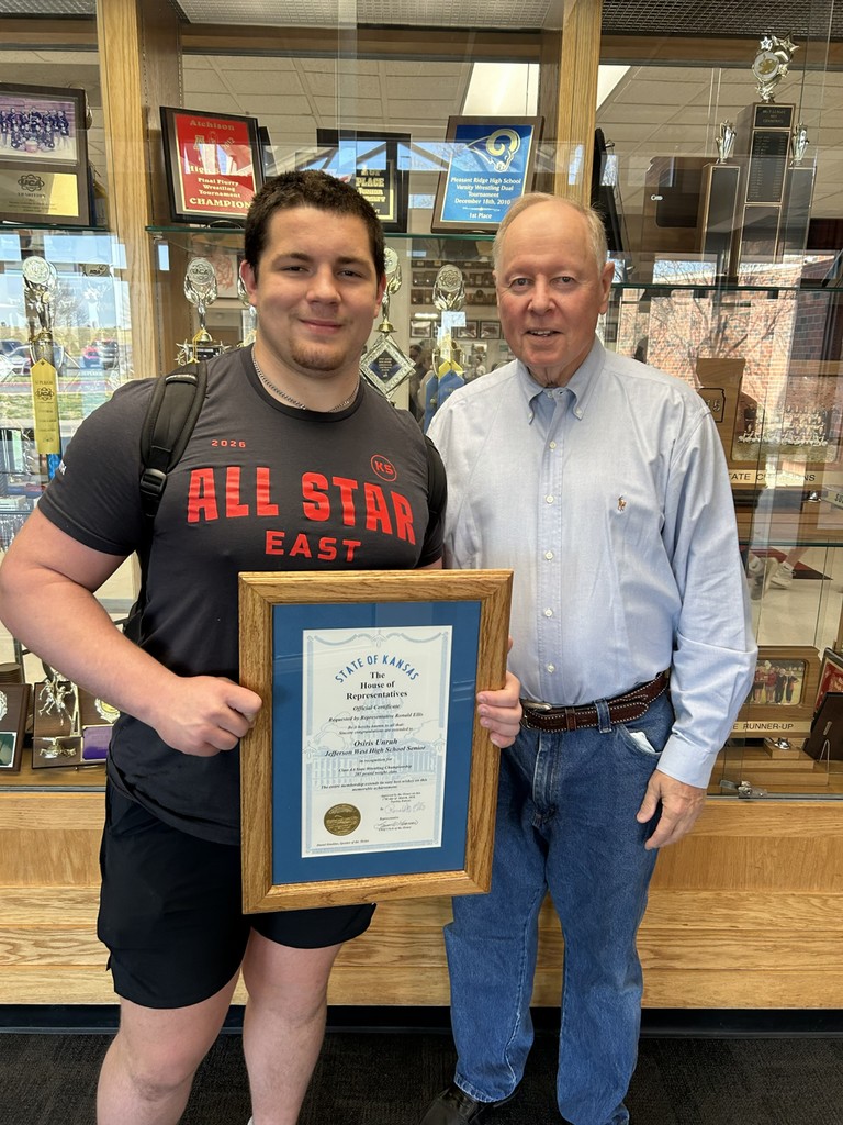 Osiris Unruh and State Representive Ron Ellis