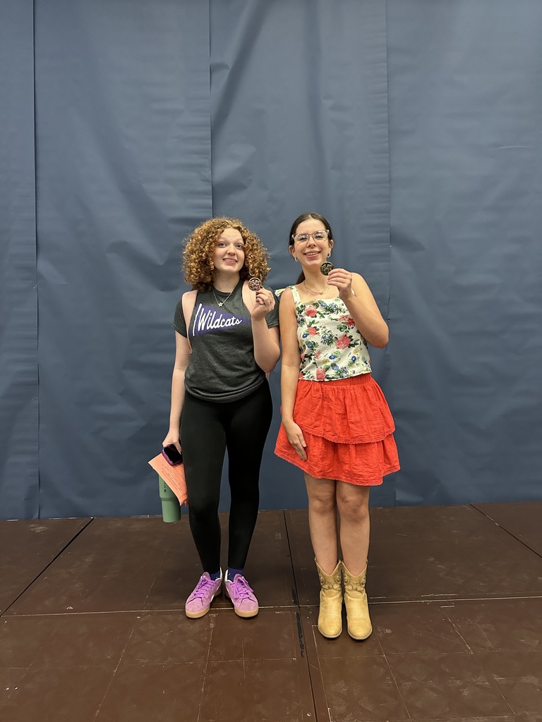 State Qualifiers Maddison Sage and Sydney Jackson