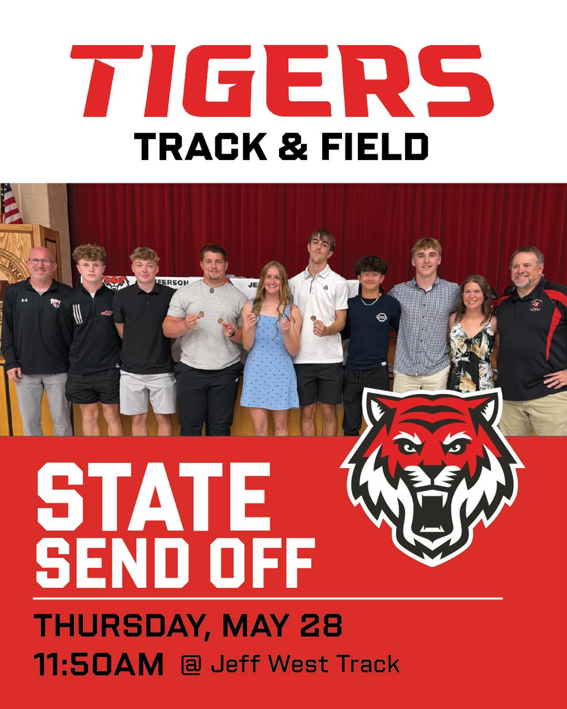 State Track and Field Send-off