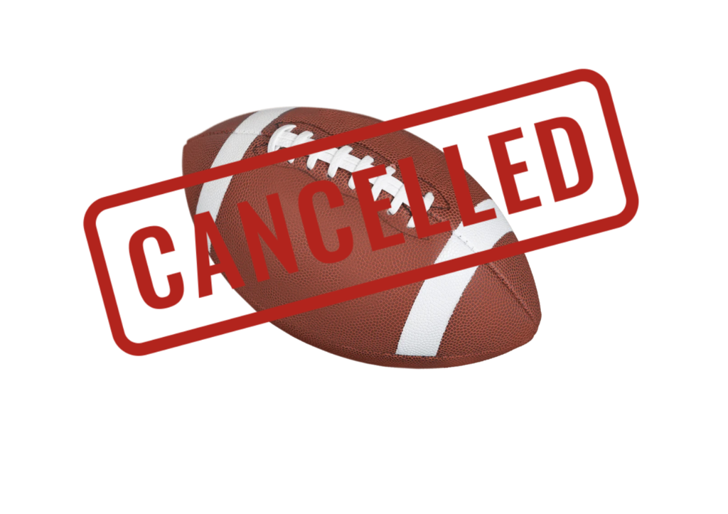 Football game cancelled
