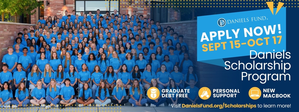 Daniels Scholarship Banner