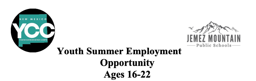 YCC Summer Employment Banner