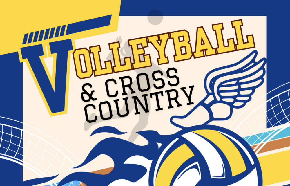 Lybrook Volleyball & Cross Country Graphic