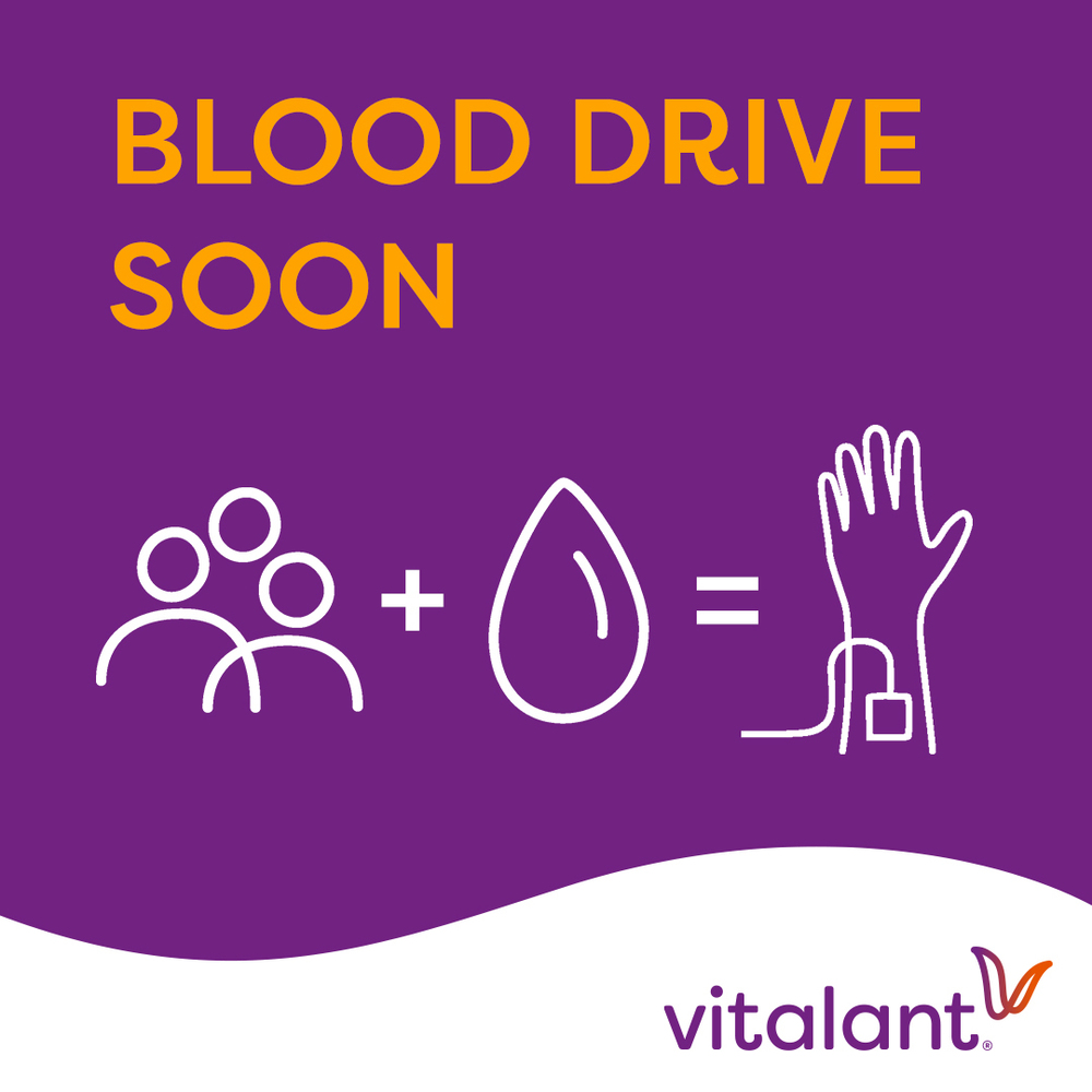 Blood Drive Soon Flyer