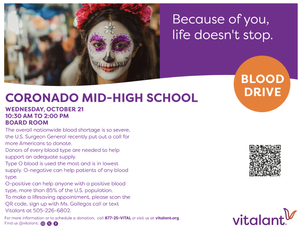 Blood Drive Flyer