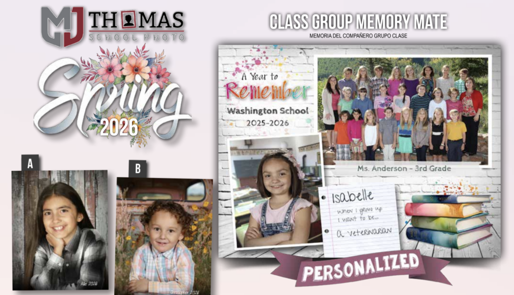 Spring Picture Day Flyer