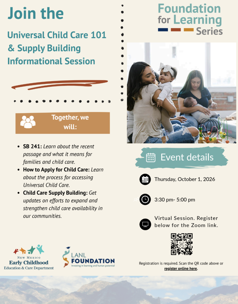 Learning Series Flyer