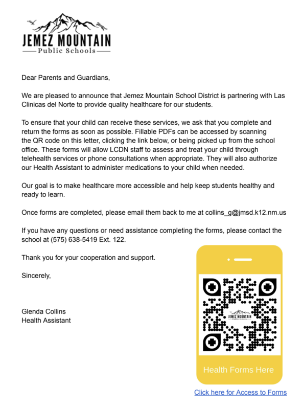Las Clinicas Partnership Letter