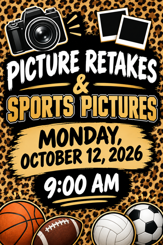 Picture Retake Flyer