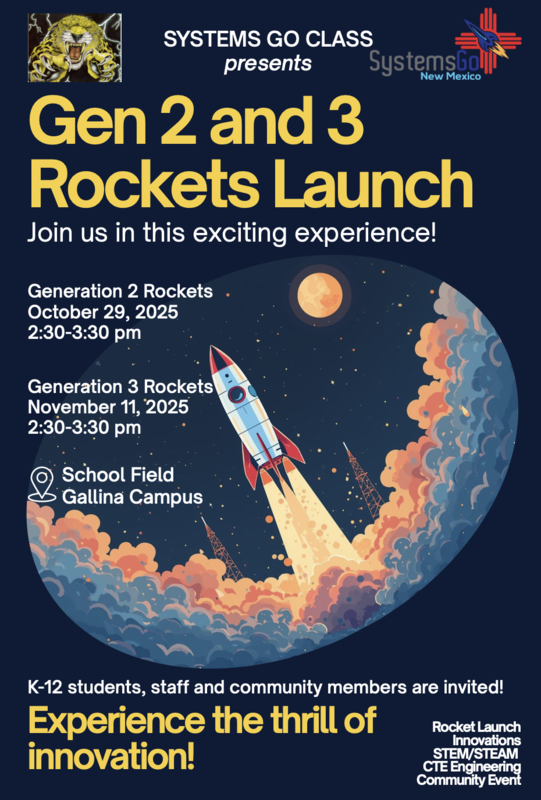 Rocket Launch Flyer